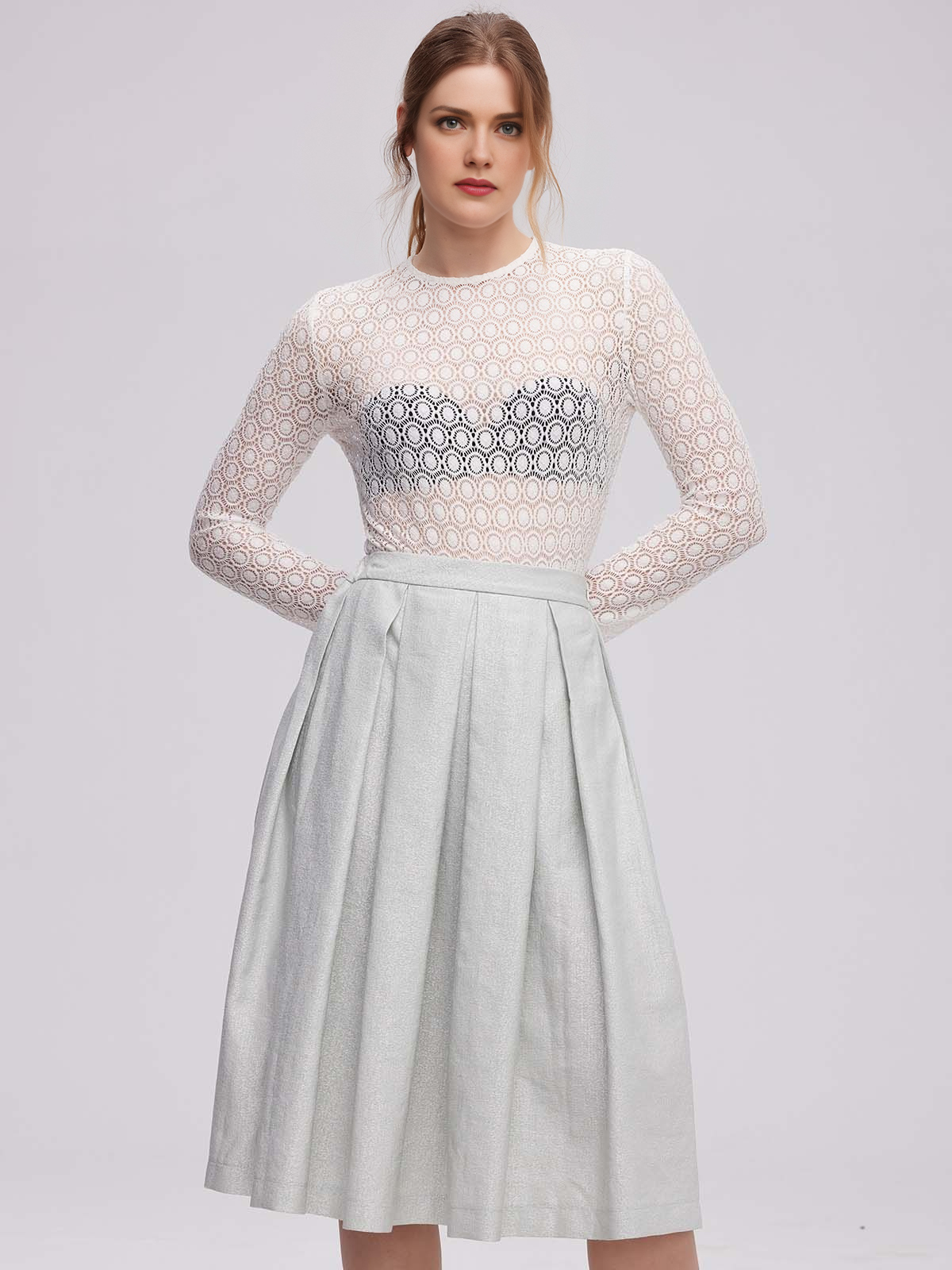 Elegantes grünes Dirndl von Amuse Liebe