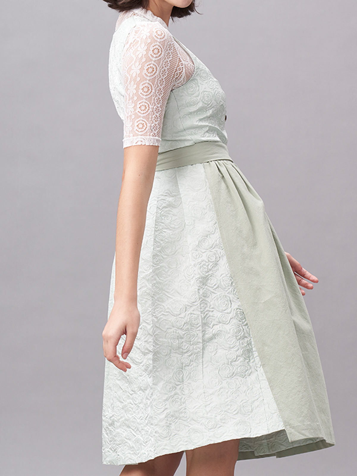 Dirndl Royalblau
