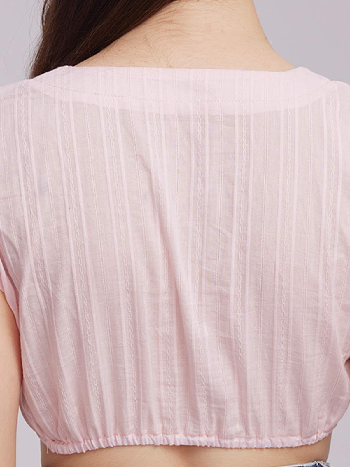 Dirndl in Rosa mit langer Bluse
